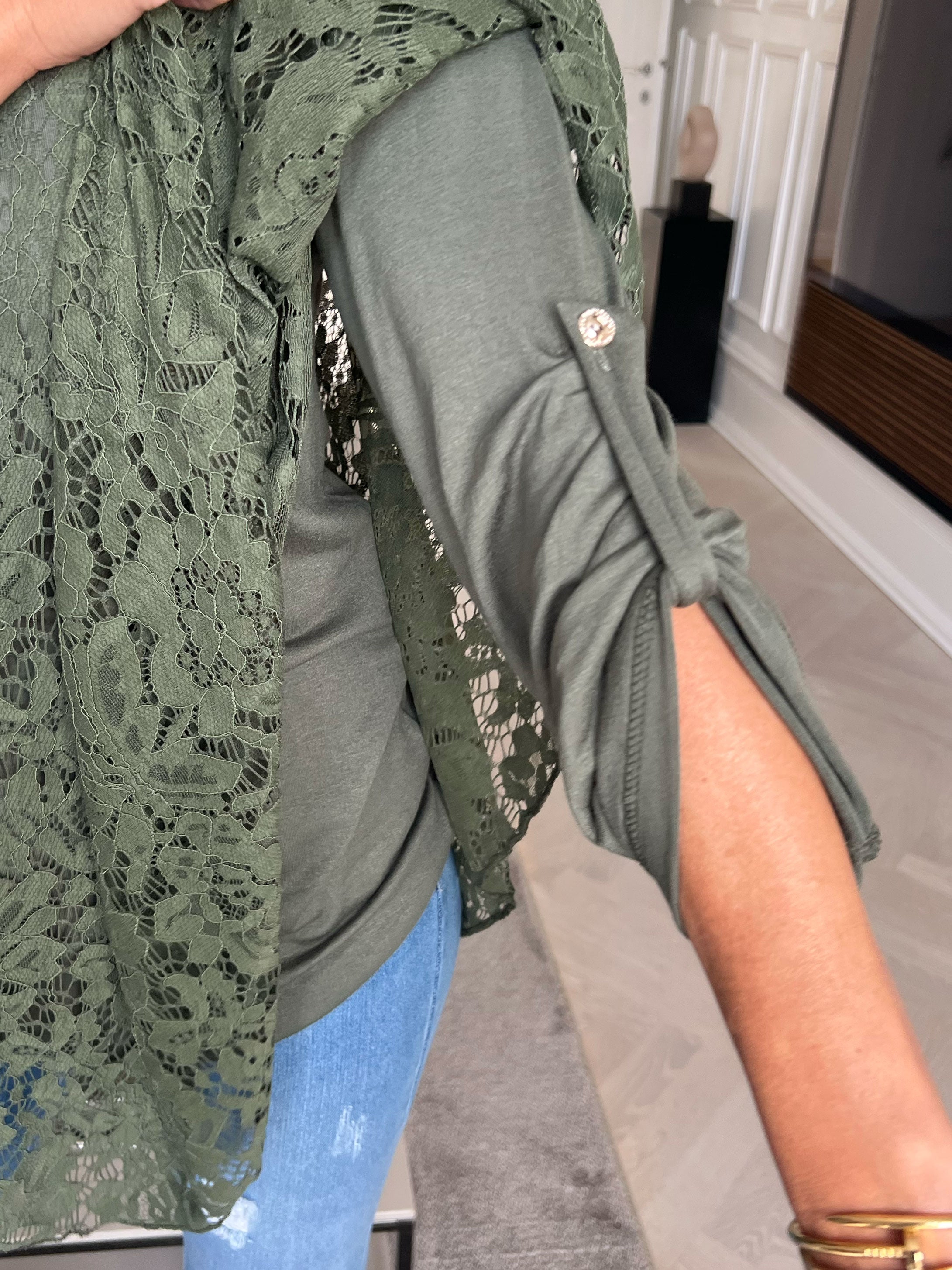 Kenya Lace Shirt - Tunika med spetslager